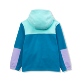 Girls Quest Fleece Colorblock Full Zip Hoodie